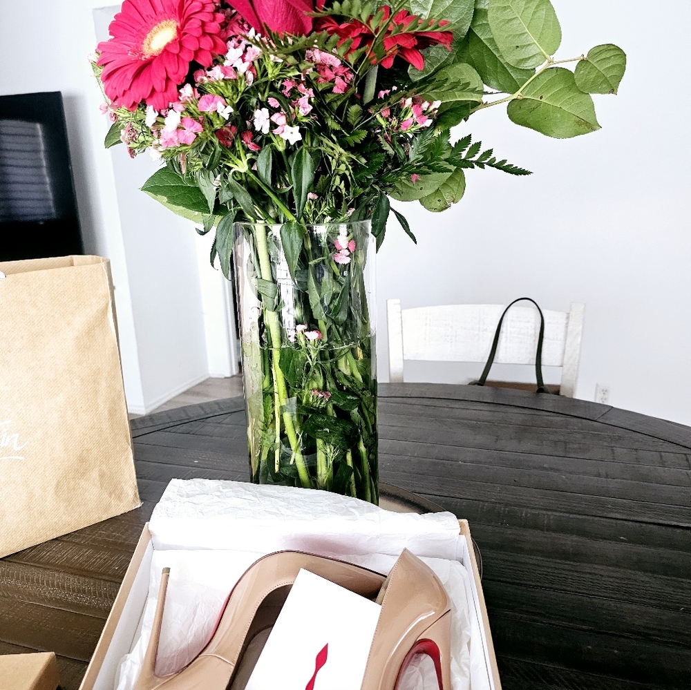 CHRISTIAN LOUBOUTIN PUMPS. size 37 (7). Not taking offers - Picture 3 of 4